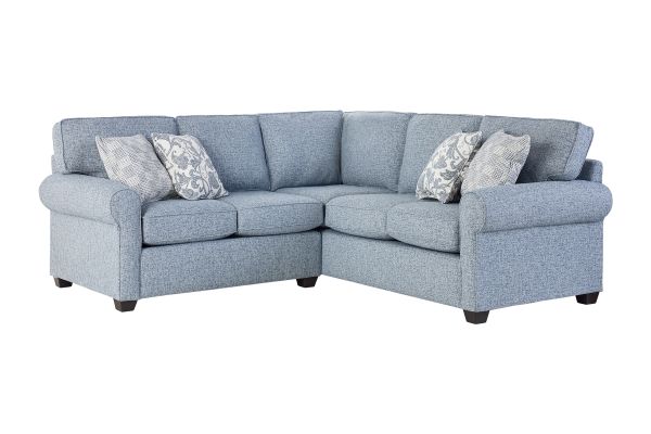 Hart Beige 2-Piece Sectional with Left Arm Facing Loveseat