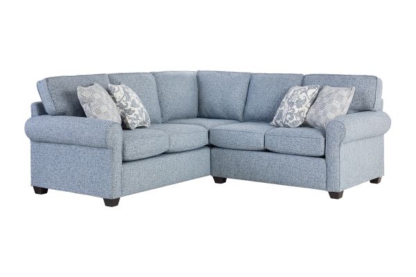 Hart Beige 2-Piece Sectional with Right Arm Facing Loveseat