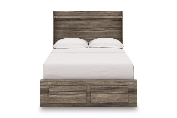 Elbrim Full Panel Storage Bed
