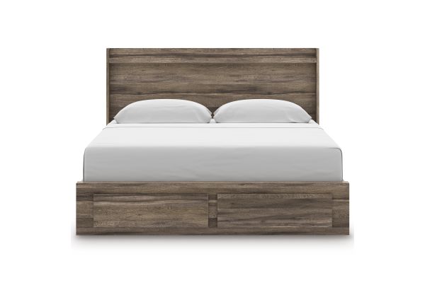 Elbrim King Panel Storage Bed with 6 Drawers