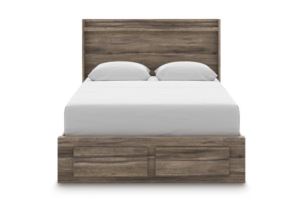Elbrim Queen Panel Storage Bed with 4 Drawers