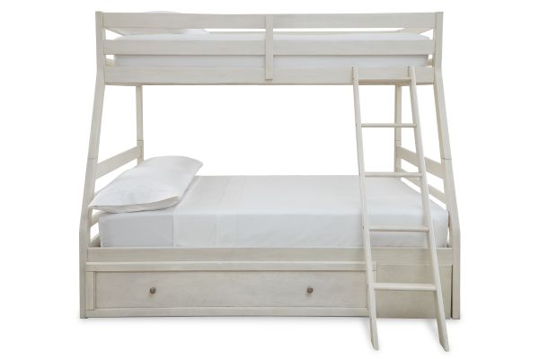 Robbinsdale Twin over Full Bunk Bed with Storage