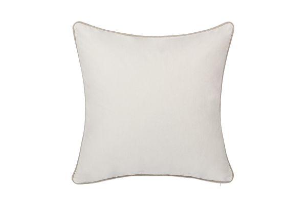 Heirloom Velvet Ivory 22x22 Pillow