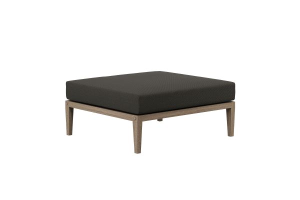Northlake Outdoor Patio Teak Ottoman by Modway