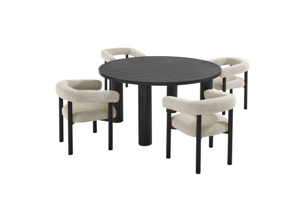 Nautica 5-Piece Round Dining Set by Modway