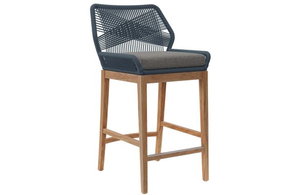 Wellspring Outdoor Patio Teak Wood Bar Stool by Modway