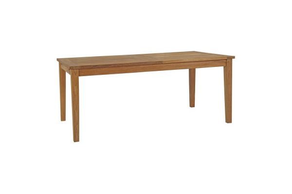 Marina Extendable Outdoor Patio Teak Dining Table by Modway