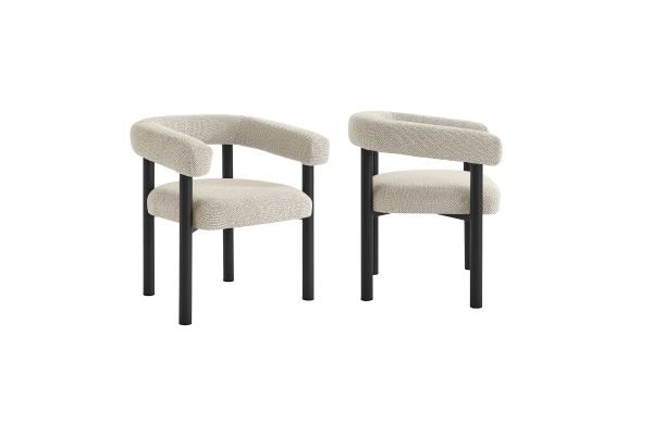 Nautica Outdoor Patio Aluminum Dining Armchairs Set of 2