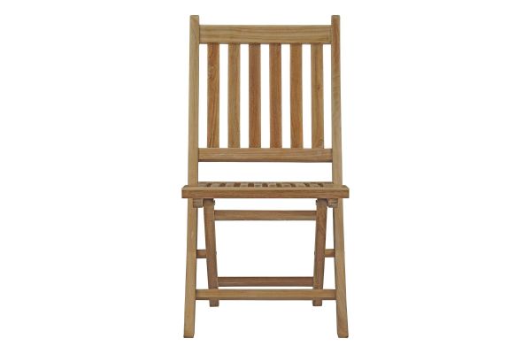 Marina Outdoor Natural Patio Folding Chair By Modway