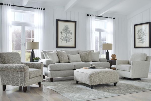 August Beige Loveseat