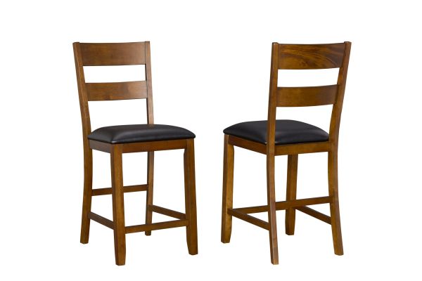 Mariposa Upholstered Ladderback Stool (Set of 2)