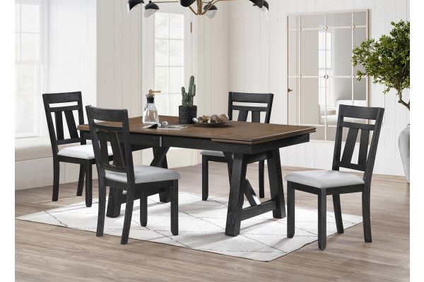 Maribelle Wheat 5-Piece Dining Set