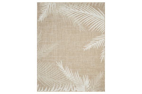 Captiva Beige Palm Fronds 7'9