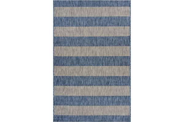 Catalina Navy Blue and Gray Striped 7'9