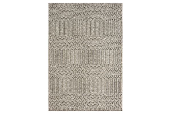 Oslo Tan and Brown Chevron 7'10