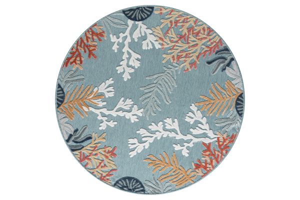 Veranda Aqua Coral 5'3