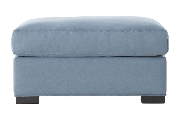 Harmonie Blue Ottoman