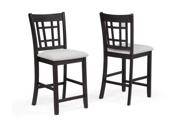 Hartwell Charcoal Counter Height Chair (Set of 2)