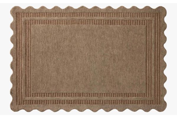 Scotte 5x7 Mocha Clay Rug 