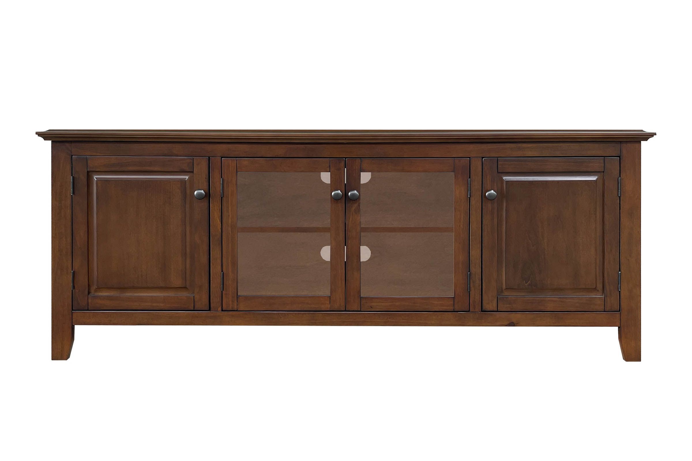 CHERRY モダンテレビ台 ダークブラウン 幅180cm 65