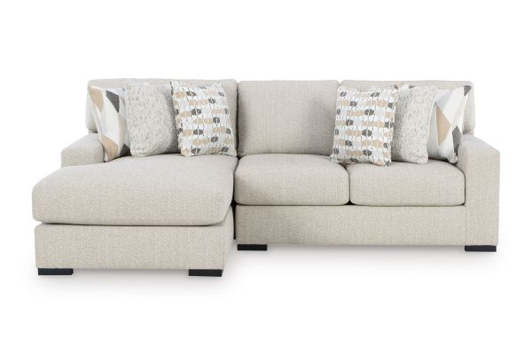  Sunday Pebble 2-Piece Sectional with Left Arm Facing Chaise
