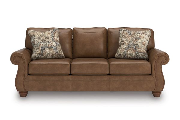 Briar Brown Leather Sofa 