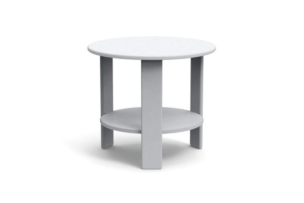 Lollygagger Outdoor Side Table Round Driftwood