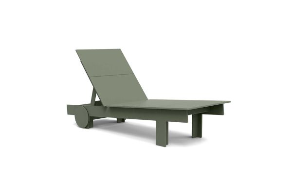 Tall Lollygagger Chaise Sage
