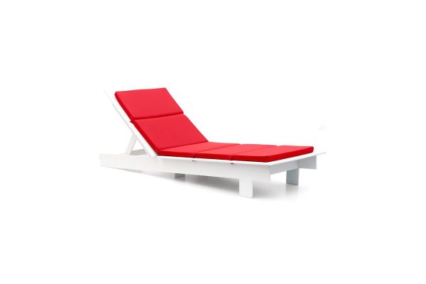 Lollygagger Chaise Cushion Canvas Red