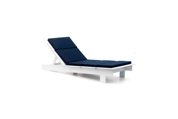 Lollygagger Chaise Cushion Canvas Navy