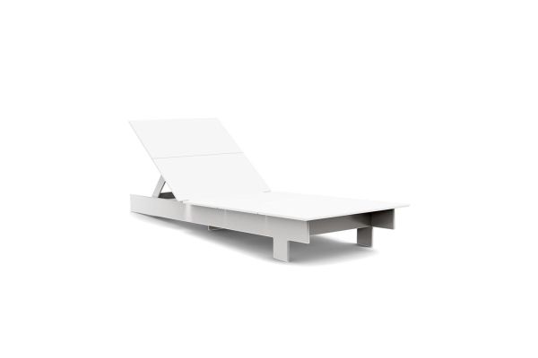 Lollygagger Chaise Cloud White