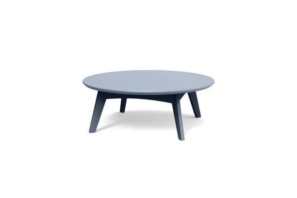Satellite Outdoor Round Cocktail Table Ash Blue