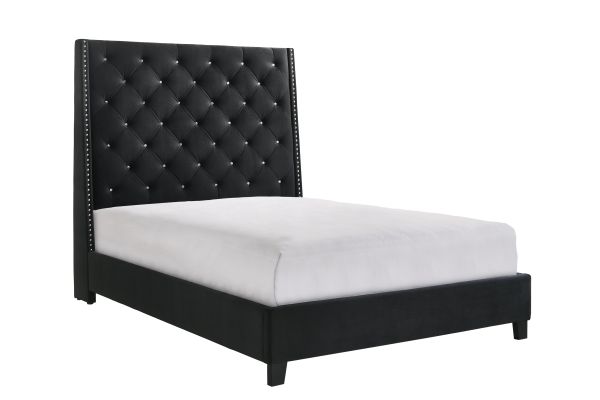 Chantilly Black King Bed 