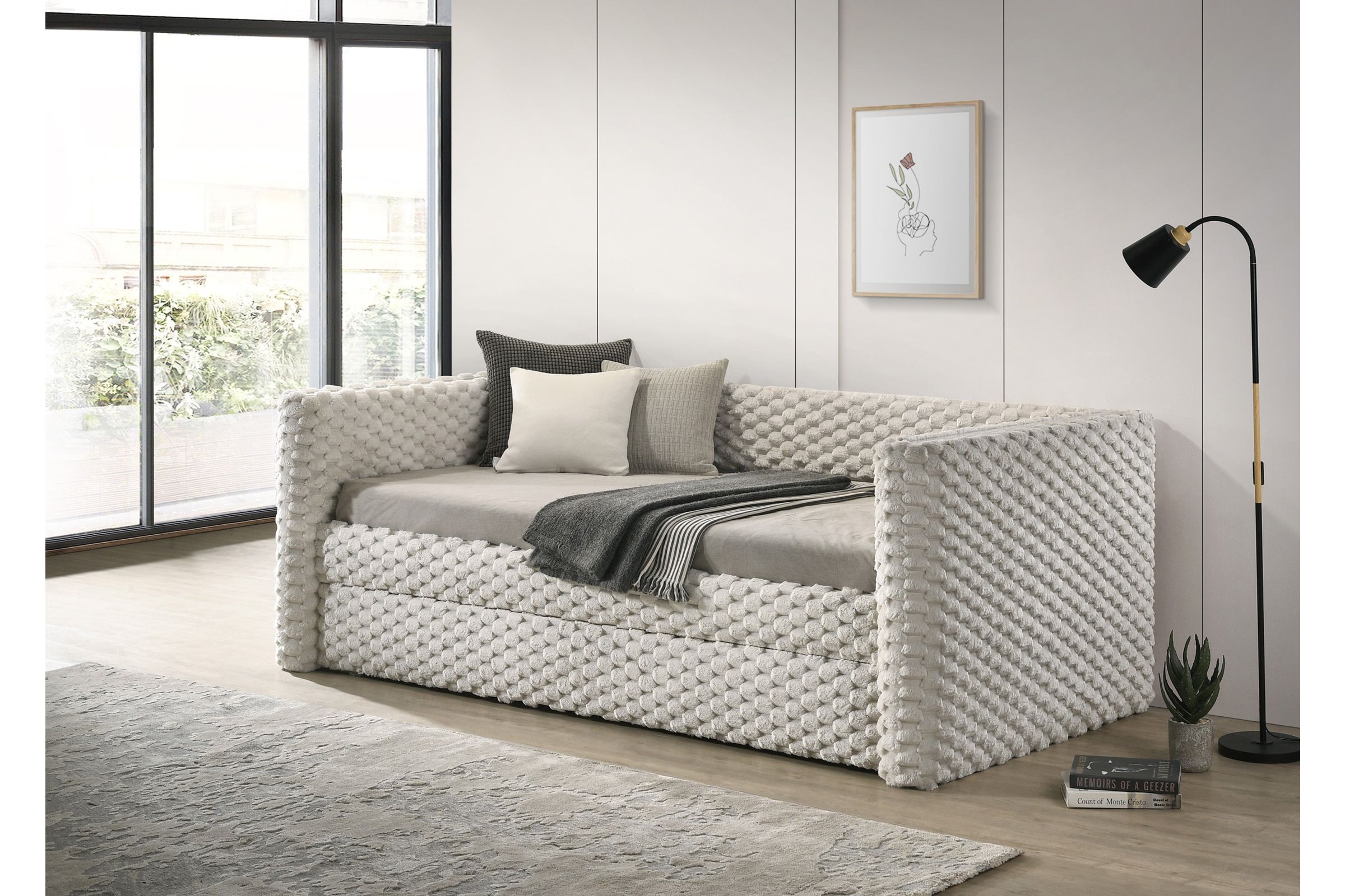 Brielle Dove Twin Daybed at Gardner White