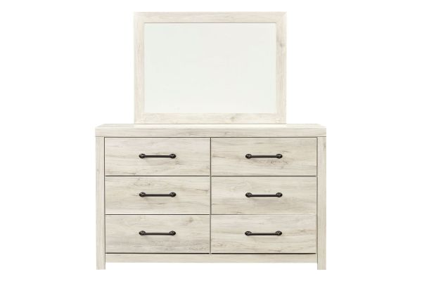 Wilder White Dresser & Mirror 