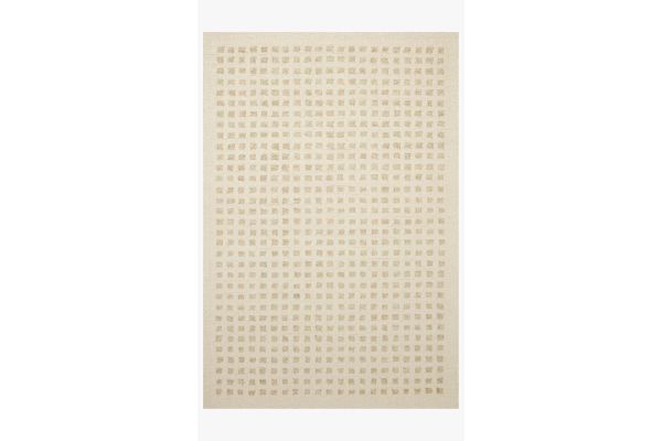 Polly Ivory/Natural 8x10 Area Rug