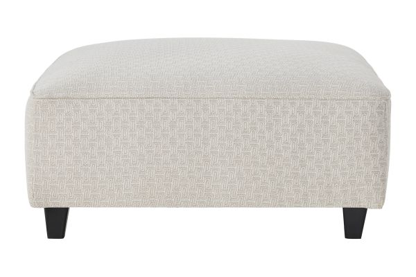 Bradford Ivory Cocktail Ottoman