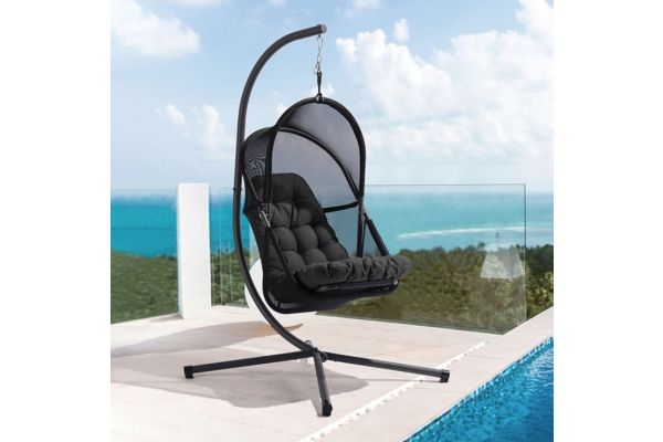 Breeze Black Swing Chair