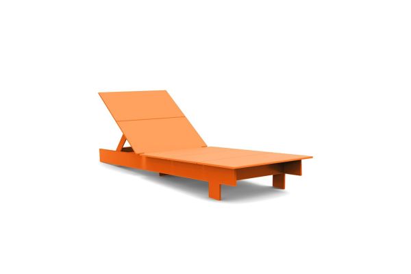 Lollygagger Chaise Sunset Orange