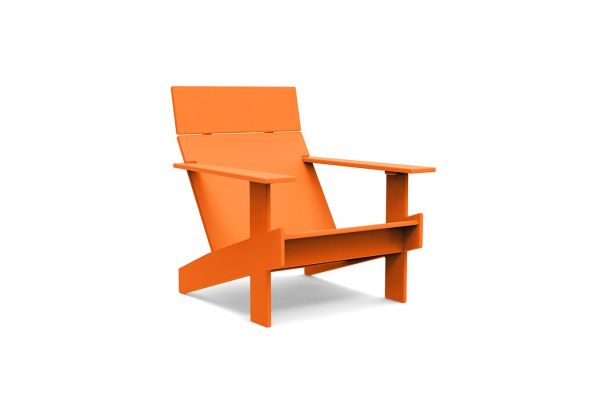 Lollygagger Outdoor Lounge Chair Sunset Orange