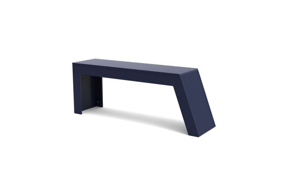Tessellate Sloped Bench Navy Blue