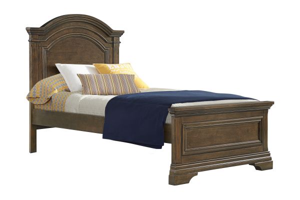Riley Brown Twin Bed 