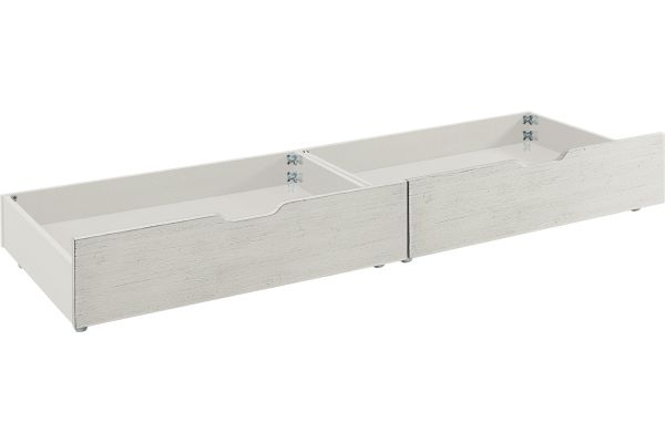 Riley White Under Bed Storage Drawers 