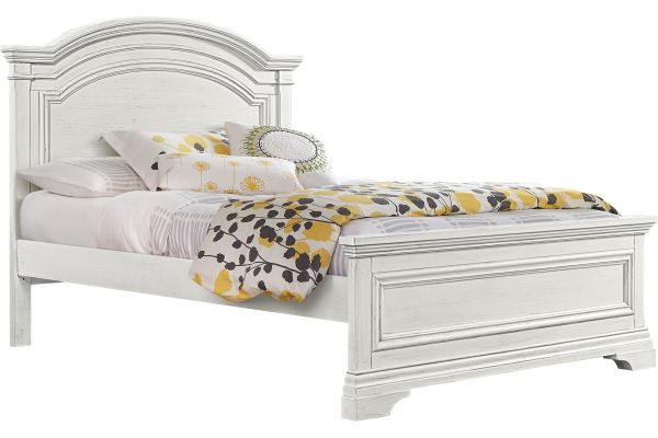 Riley White Full Bed 