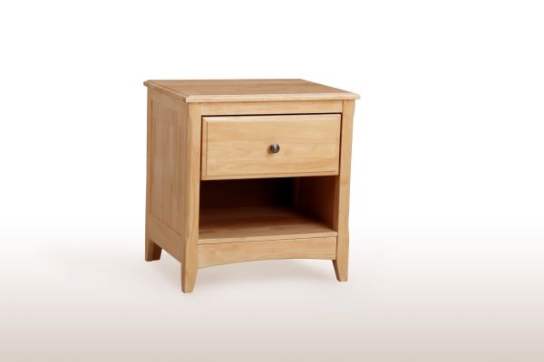 Secrets 1 Drawer Nightstand Natural
