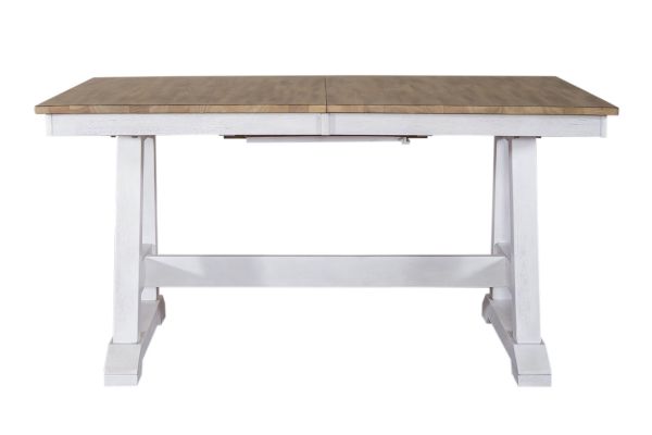 Homestead White Extendable Table 