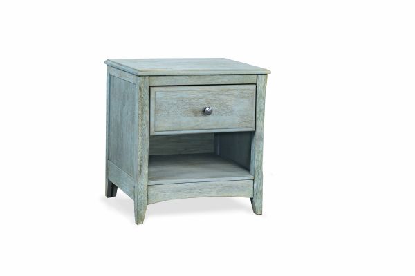 Chesapeake 1 Drawer Nightstand Antique Blue