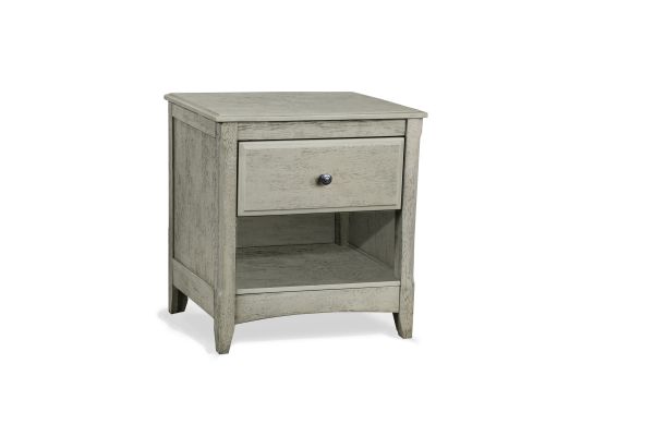 Chesapeake 1 Drawer Nightstand Brushed Driftwood