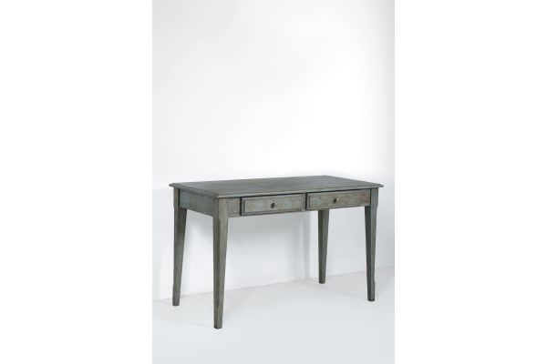 Chesapeake 2 Drawer Desk Antique Blue