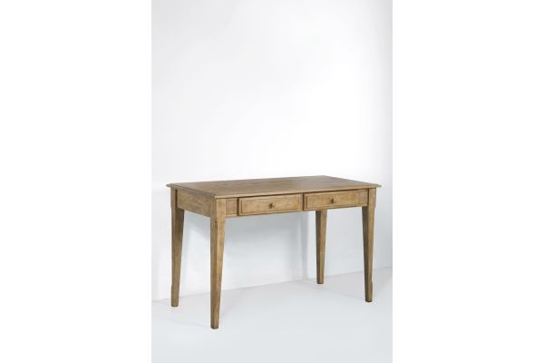 Chesapeake 2 Drawer Desk Harvest Brown